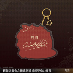 Wuthering Waves Carlotta Ball Invitation Series Acrylic Pendant - Pardo's Shop