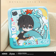 Honkai: Star Rail Boys' Dormitory Chibi Series Square Badge - Pardo's Shop