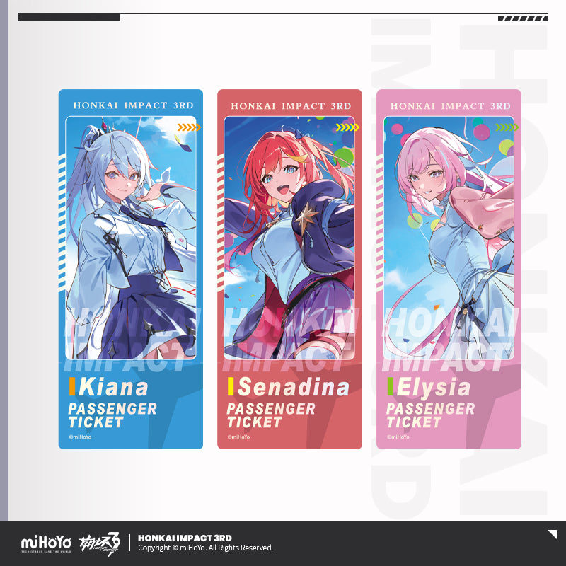 Honkai Impact 3rd Autumn Festival Series Laser Ticket - Pardo's Shop
