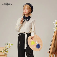 Genshin Impact Albedo Theme Series Casual Shirt - Pardo's Shop