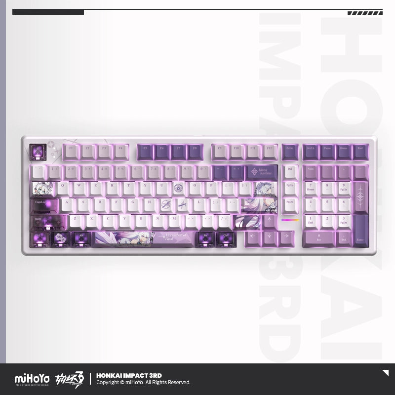 Honkai Impact 3rd Kiana Herrscher of Finality Theme Keyboard - Pardo's Shop