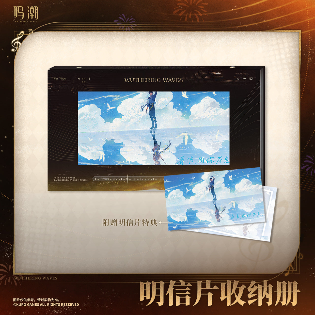 Wuthering Waves Resonator Theme Postcard Storage Book