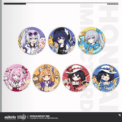 Honkai Impact 3rd Paradise Tinplate Badge Collection - Pardo's Shop