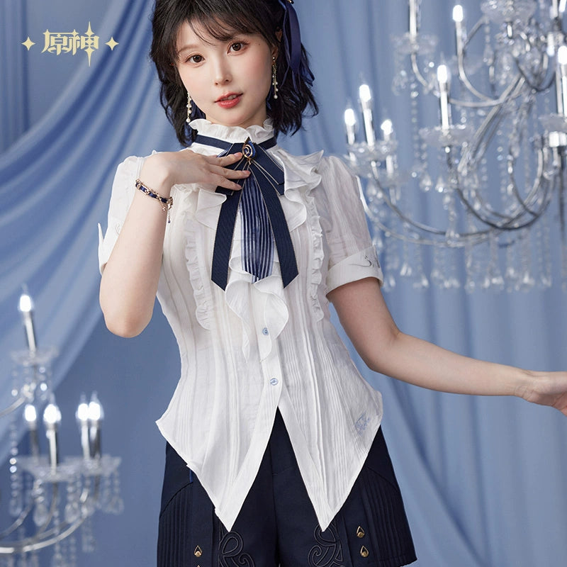 Genshin Impact Furina Theme Series Short-Sleeved Shirt - Pardo's Shop