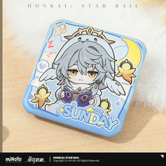 Honkai: Star Rail Boys' Dormitory Chibi Series Square Badge - Pardo's Shop