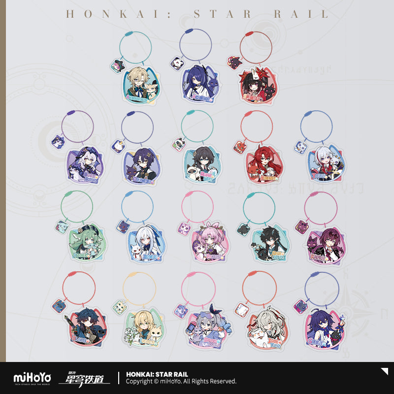 Honkai: Star Rail Character Cat Series Acrylic Pendant - Pardo's Shop