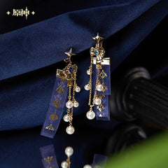 Genshin Impact Furina Theme Series Earrings - Pardo's Shop