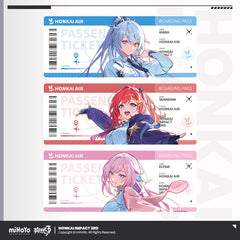 Honkai Impact 3rd Autumn Festival Series Laser Ticket - Pardo's Shop