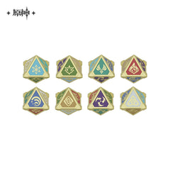 Genshin Impact Genius Invokation Elemental Dices - Pardo's Shop