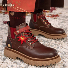 Genshin Impact Kaedehara Kazuha Theme Boots - Pardo's Shop