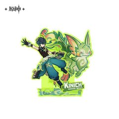Genshin Impact Natlan Series Badge Acrylic Stand Laser Ticket - Pardo's Shop