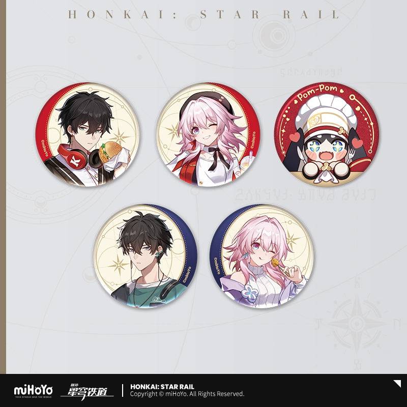 Honkai: Star Rail Foodtruck Series Badges - Pardo's Shop