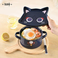 Genshin Impact Fairytale Cat Ceramic Tableware Set - Pardo's Shop