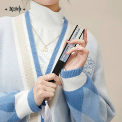 Genshin Impact Ganyu Theme Series Folding Fan - Pardo's Shop