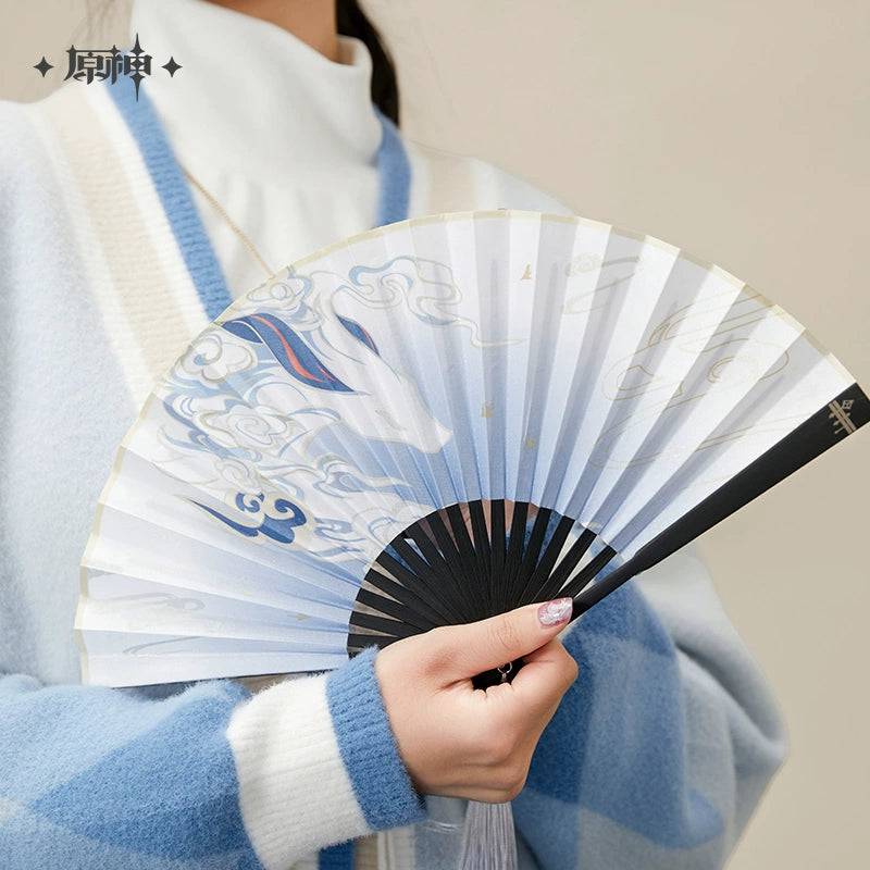 Genshin Impact Ganyu Theme Series Folding Fan - Pardo's Shop