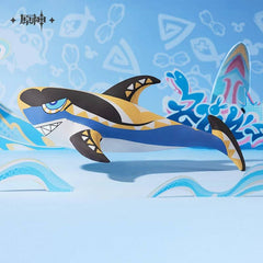 Genshin Impact Mualani's Shark Ice Silk Pillow Plush - Pardo's Shop