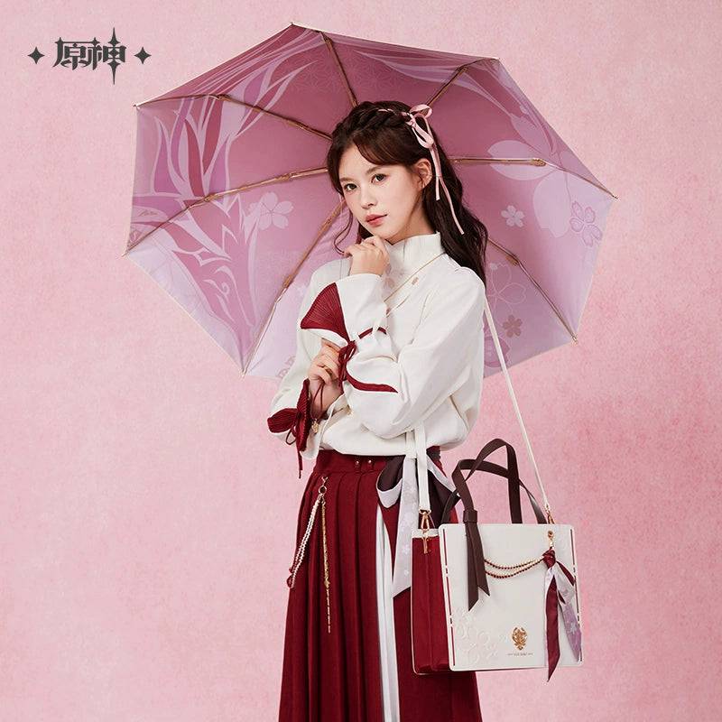 Genshin Impact Yae Miko Theme Folding Umbrella - Pardo's Shop