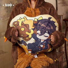 Genshin Impact Zhongli Chibi Theme Pillow - Pardo's Shop