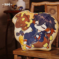 Genshin Impact Zhongli Chibi Theme Pillow - Pardo's Shop
