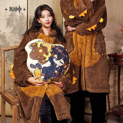 Genshin Impact Zhongli Chibi Theme Pillow - Pardo's Shop