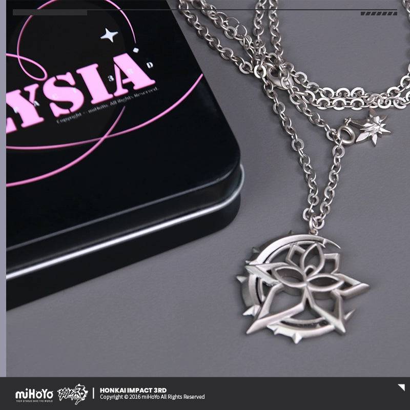 Honkai Impact 3rd Elysia Signet Metal Necklace - Pardo's Shop