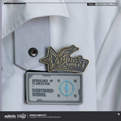 Honkai Impact 3rd Metal Badge Starfire Sandbrant - Pardo's Shop
