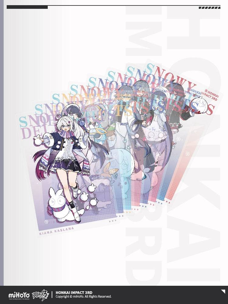 Honkai Impact 3rd PET Postcard Set Winter Series (Set of 8) - Pardo's Shop