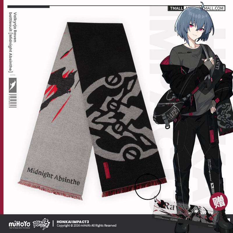 Honkai Impact 3rd Raven Midnight Absinthe Scarf - Pardo's Shop