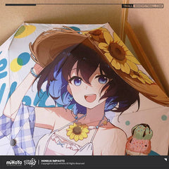 Honkai Impact 3rd Seele Summer Sunny & Rainy Umbrella Sunscreen Dual-Purpose Umbrella - Pardo's Shop