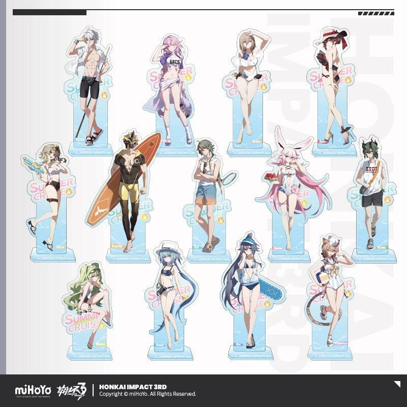 Honkai Impact 3rd Flame Chasers Acrylic Stand Summer Series - Pardo's Shop