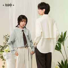 Genshin Impact Venti Theme Series Long Sleeve Shirt - Pardo's Shop