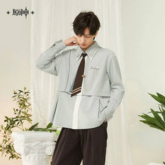 Genshin Impact Venti Theme Series Long Sleeve Shirt - Pardo's Shop