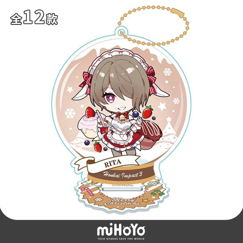 Honkai Impact 3rd Valkyrie Xmas Collection Acrylics - Pardo's Shop