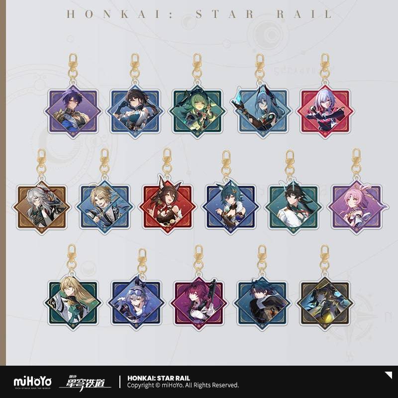 Honkai: Star Rail Interstellar Journey Series: Acrylic Charms - Pardo's Shop