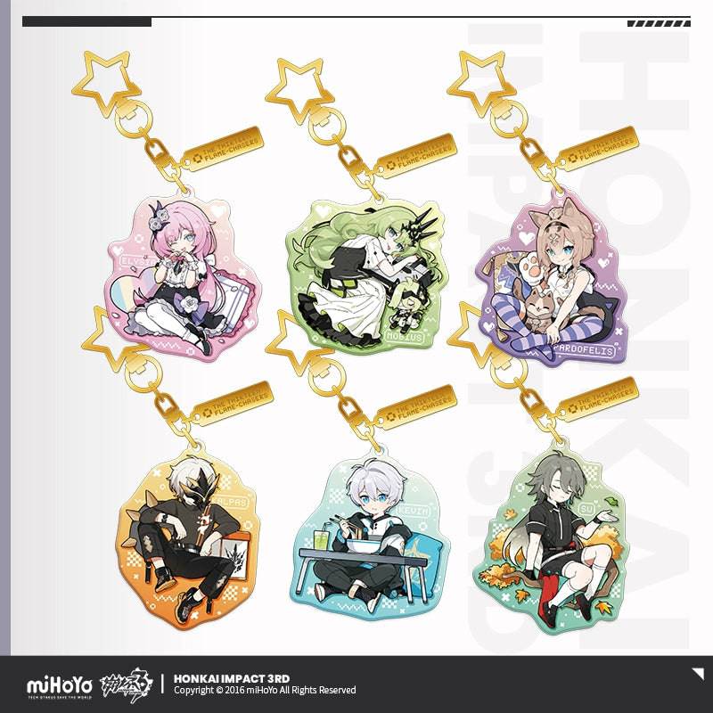 Honkai Impact 3rd Flame Chasers Series Metal Keychain - Pardo's Shop