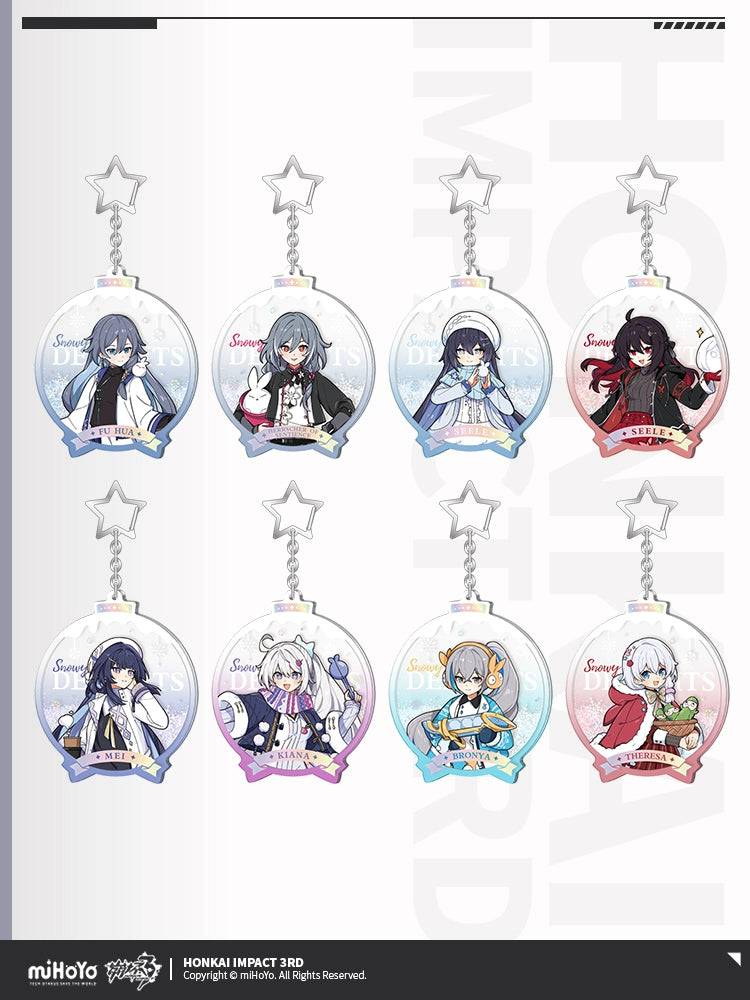 Honkai Impact 3rd Acrylic Keychain Winter Series - Pardo's Shop