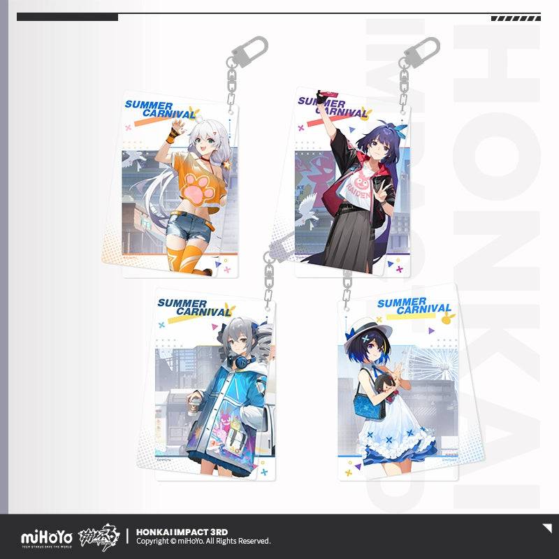 Honkai Impact 3rd Acrylic Quicksand Keychain Summer Carnival Series - Pardo's Shop
