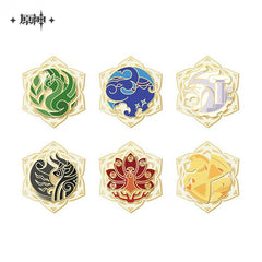 Genshin Impact Sumeru Academy Celebration Series Metal Badge - Pardo's Shop