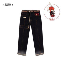 Genshin Impact Diluc Theme Series Jeans - Pardo's Shop