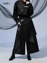 Genshin Impact Xiao Theme Series Wide Pants - Pardo's Shop