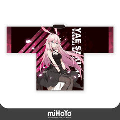 Honkai Impact 3rd Yae Sakura Valentine's Day Feather Weave Sunscreen Cardigan Jacket - Pardo's Shop