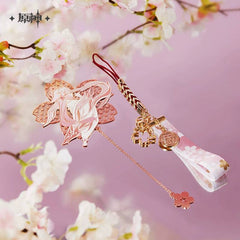 Genshin Impact Yae Miko Theme Series Metal Bookmark Keychain - Pardo's Shop