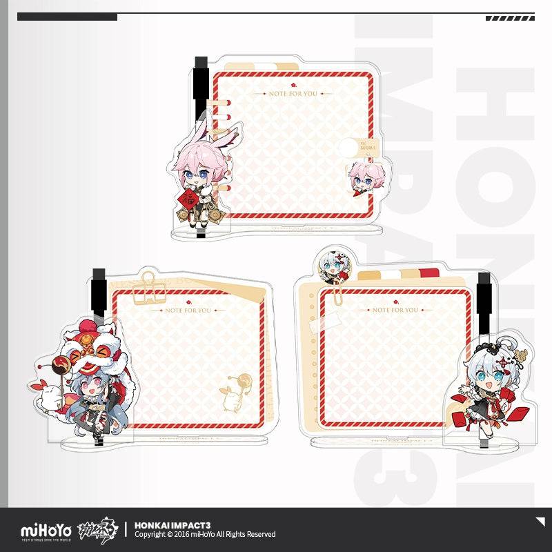 Honkai Impact 3rd Spring Blessing Series Message Board Pen Holder - Pardo's Shop