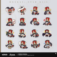 Honkai: Star Rail Pom-Pom Exhibition Hall Series Q Sticker Pack - Pardo's Shop