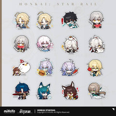 Honkai: Star Rail Pom-Pom Exhibition Hall Series Q Sticker Pack - Pardo's Shop