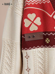 Genshin Impact Klee-Themed Series Knitted Cardigan - Pardo's Shop
