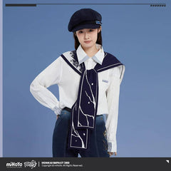 Honkai Impact 3rd Li Sushang Jade Knight Series Shirt & Shawl Set - Pardo's Shop