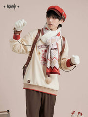 Genshin Impact Klee-Themed Series Scarf Gloves - Pardo's Shop