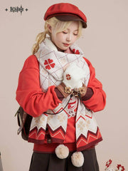 Genshin Impact Klee-Themed Series Scarf Gloves - Pardo's Shop
