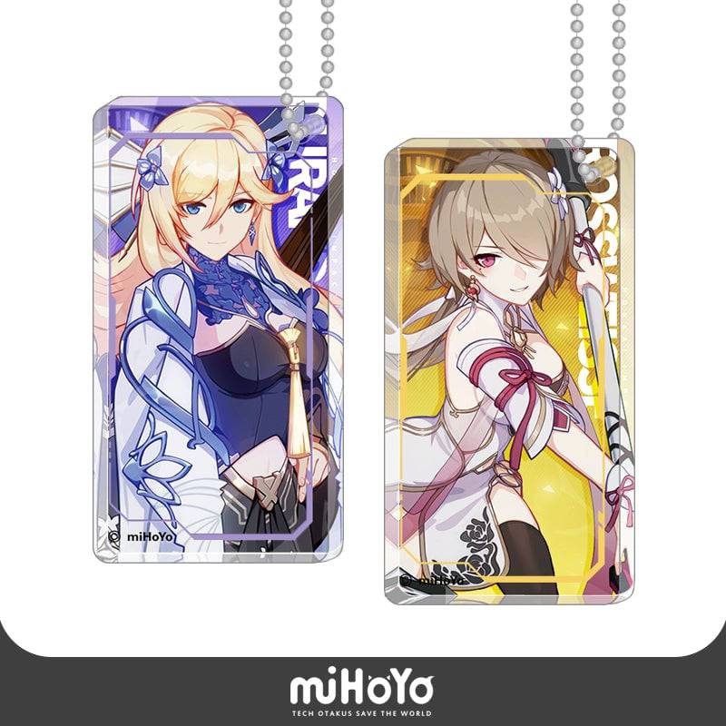 Honkai Impact 3rd Valkyrie Selector Card Thick Acrylic Pendant - Pardo's Shop